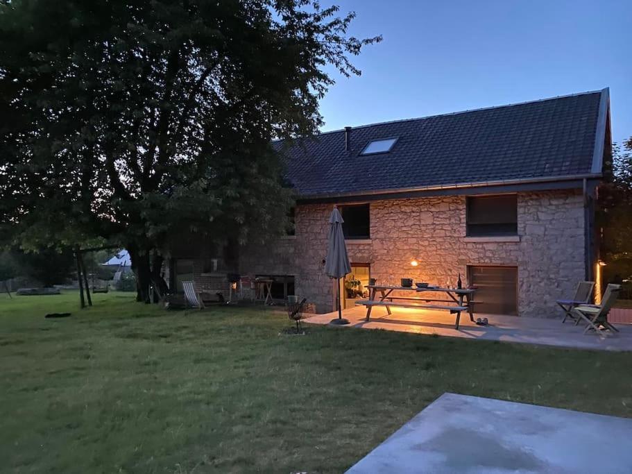 Gerestaureerde Hoeve Met Zicht Durbuy Buitenkant foto
