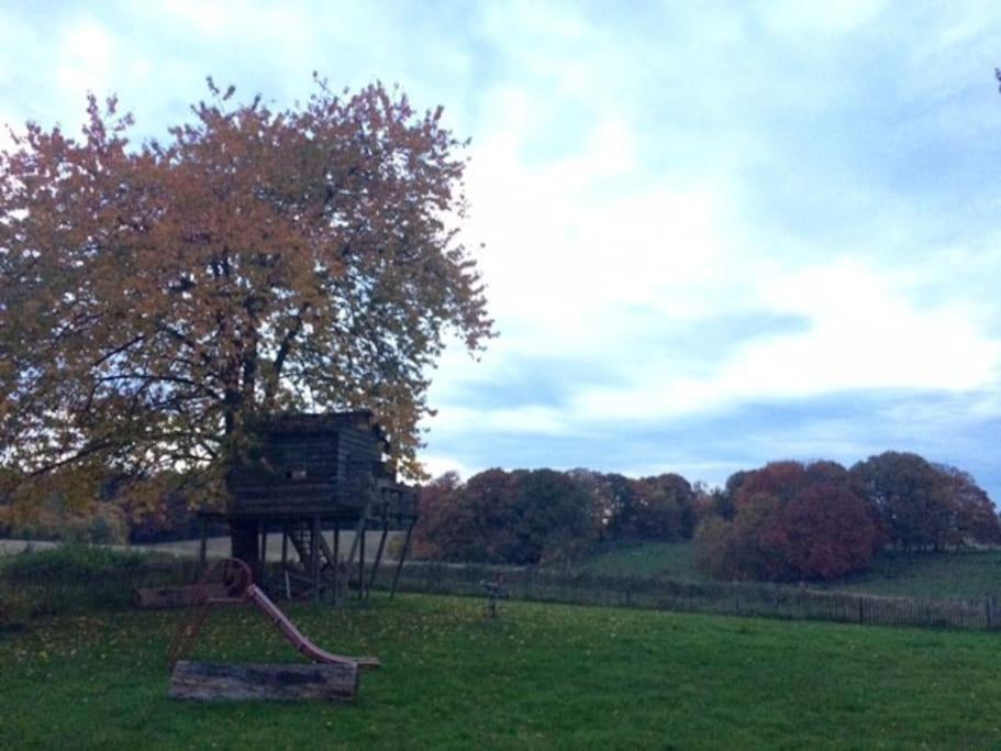 Gerestaureerde Hoeve Met Zicht Villa Durbuy Buitenkant foto