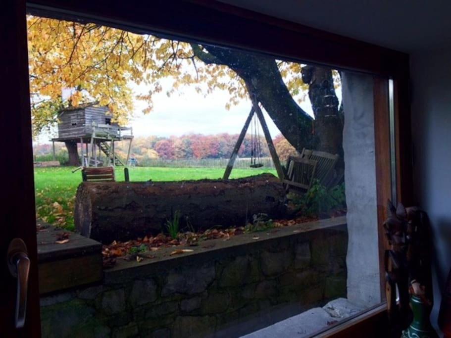 Gerestaureerde Hoeve Met Zicht Villa Durbuy Buitenkant foto