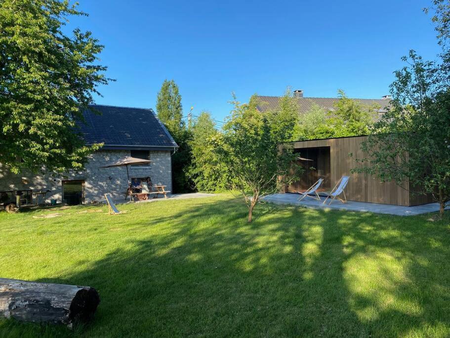 Gerestaureerde Hoeve Met Zicht Villa Durbuy Buitenkant foto