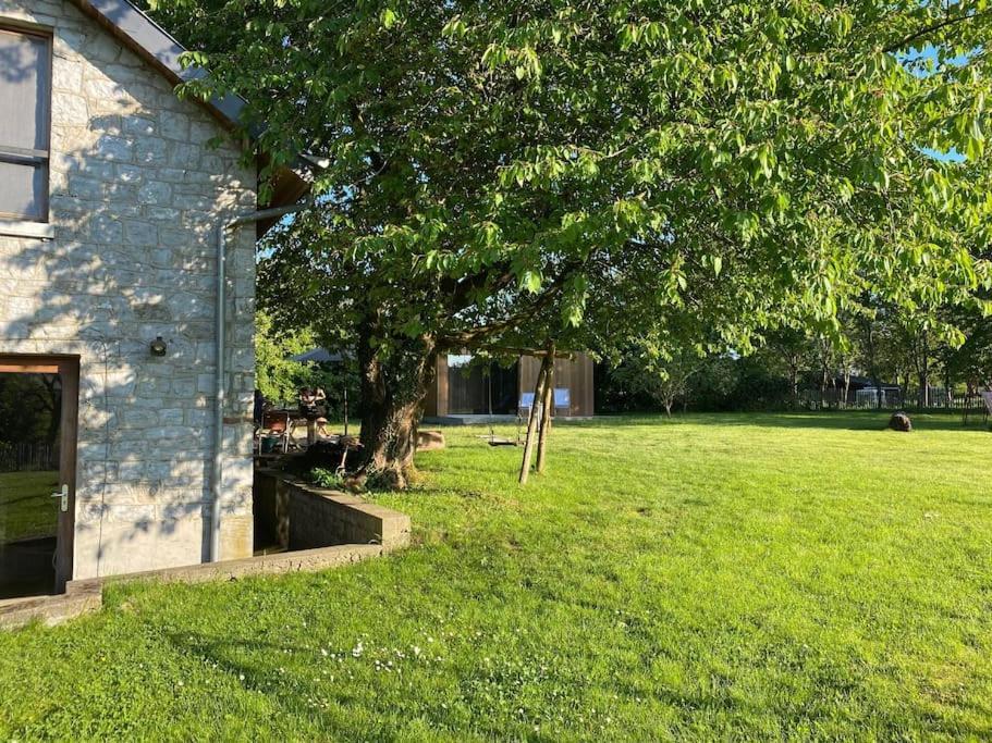 Gerestaureerde Hoeve Met Zicht Villa Durbuy Buitenkant foto