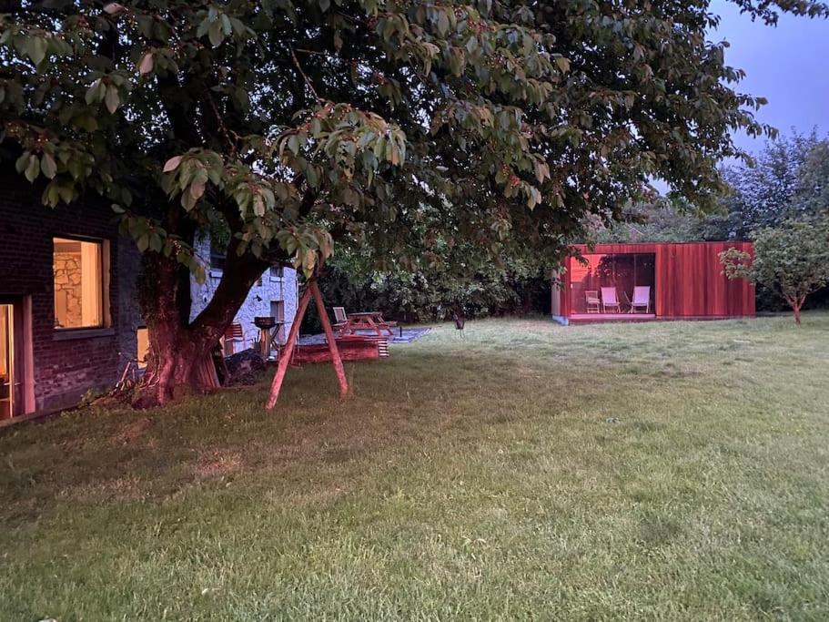 Gerestaureerde Hoeve Met Zicht Villa Durbuy Buitenkant foto